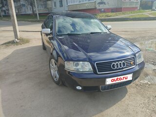 2003 Audi A6 II (C5) Рестайлинг, синий, 300000 рублей, вид 1