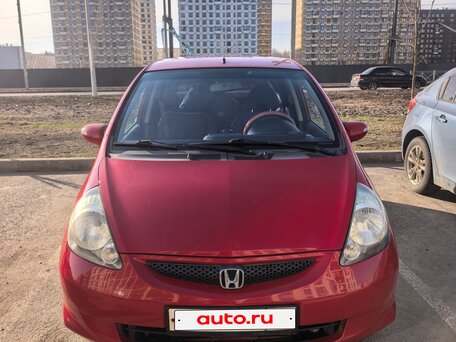 2007 Honda Jazz I Рестайлинг, красный, 480000 рублей, вид 2