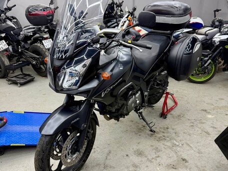 2008 Suzuki V-Strom DL 650, чёрный, 530000 рублей, вид 1