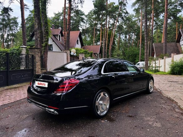 2018 Mercedes-Benz Maybach S-Класс 450 I (X222) Рестайлинг, чёрный, 4500000 рублей - вид 3