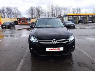 2014 Volkswagen Tiguan I Рестайлинг, чёрный, 1150000 рублей, вид 2