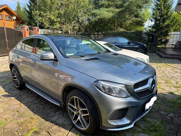 2015 Mercedes-Benz GLE Coupe 350 d I (C292), серый, 4100000 рублей - вид 1