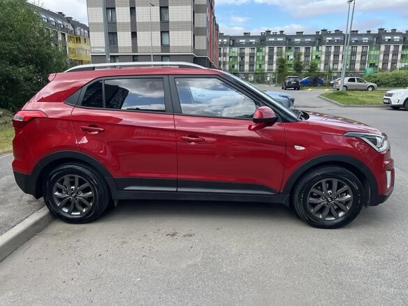 2020 Hyundai Creta I Рестайлинг, красный, 2650000 рублей - вид 5