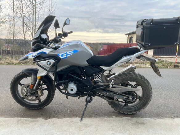 2019 BMW G 310 GS, серый, 420000 рублей - вид 5