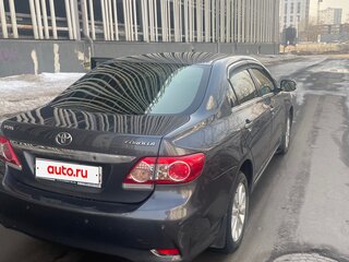 2010 Toyota Corolla X (E140, E150) Рестайлинг, серый, 990000 рублей, вид 4