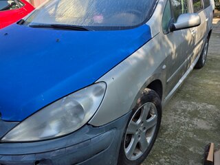 2005 Peugeot 307 I, серебристый, 370000 рублей, вид 3