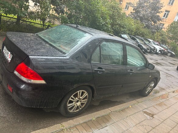 2006 Mitsubishi Lancer IX Рестайлинг, чёрный, 200000 рублей - вид 3