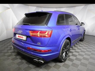 2016 Audi Q7 II (4M), синий, 3027000 рублей, вид 4