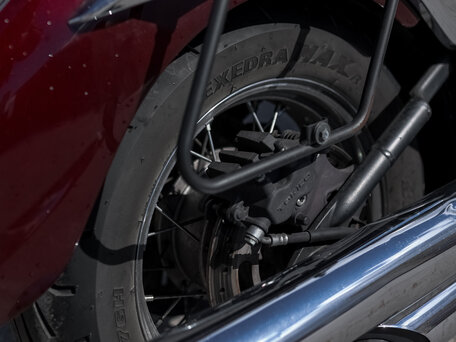 2012 Kawasaki VN900 Vulcan, красный, 480000 рублей, вид 4