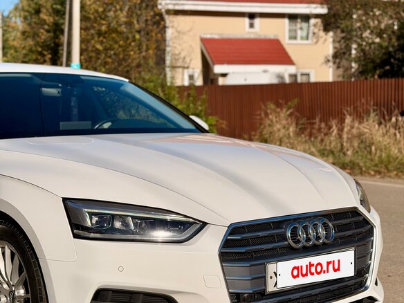 2019 Audi A5 II (F5), белый - вид 4