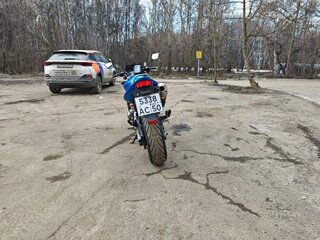 2005 Honda CB 600F Hornet, синий, 450000 рублей, вид 2