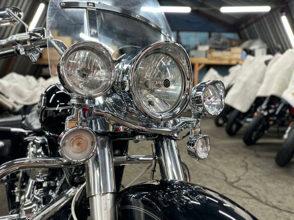 2009 Harley-Davidson Road King, чёрный, 990000 рублей - вид 6