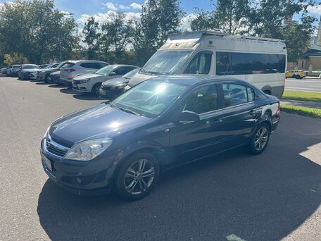 2008 Opel Astra H Рестайлинг, синий, 580000 рублей, вид 3