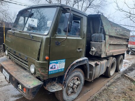 1985 КамАЗ 5511, зелёный, 450000 рублей, вид 3