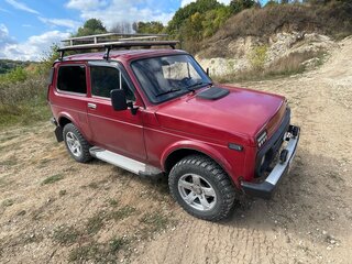 1997 Lada (ВАЗ) 2121 (4x4) I Рестайлинг, пурпурный, 300000 рублей, вид 5