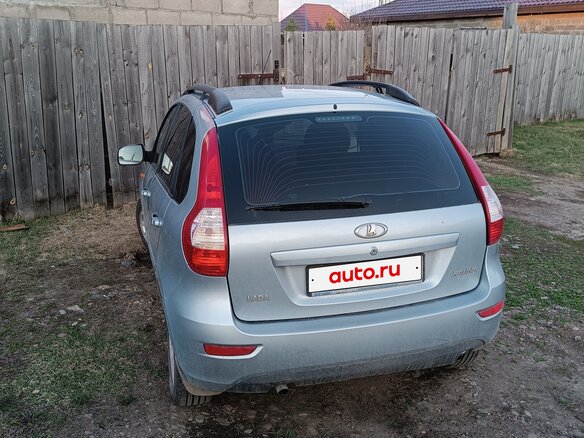 2013 Lada (ВАЗ) Kalina II, голубой, 550000 рублей - вид 6