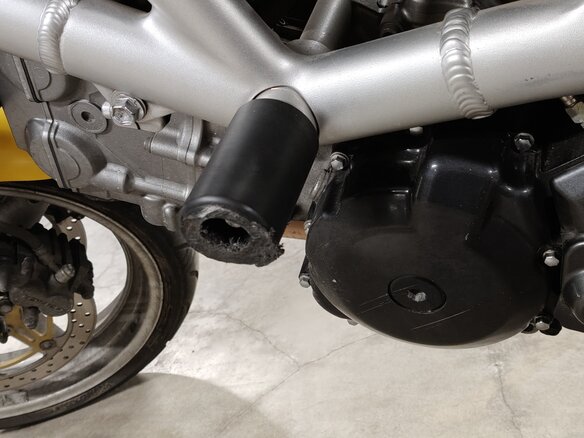 2002 Suzuki SV 650, жёлтый, 250000 рублей - вид 11