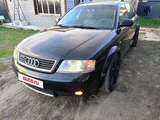 2001 Audi A6 allroad I (C5), чёрный, 725000 рублей, вид 2