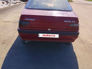 1991 Peugeot 605, красный, 140000 рублей, вид 3