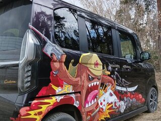 2017 Honda N-BOX II, фиолетовый, 870000 рублей, вид 2