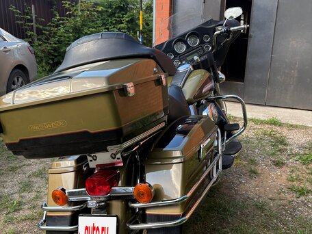 2007 Harley-Davidson Electra Glide, зелёный, 730000 рублей, вид 4