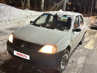 2009 Renault Logan I, белый, 320000 рублей, вид 1