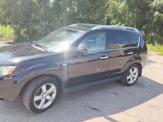2008 Mitsubishi Outlander II, чёрный, 900000 рублей, вид 5