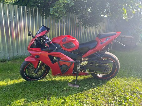 2002 Honda CBR 954RR Fireblade, красный, 415000 рублей, вид 1