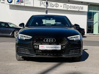 2019 Audi A4 V (B9), чёрный, 1539000 рублей, вид 2
