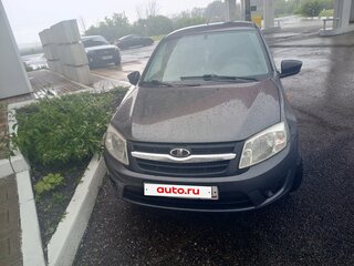 2015 Lada (ВАЗ) Granta I, серебристый, 460000 рублей, вид 1