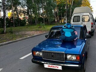 2010 Lada (ВАЗ) 2107, синий, 200000 рублей, вид 2