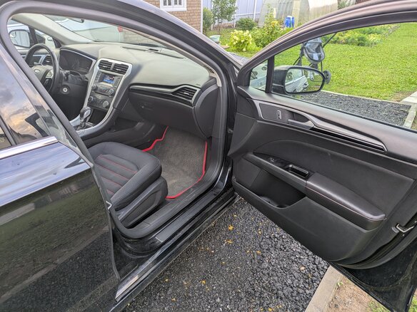 2013 Ford Fusion (North America) II, чёрный - вид 7