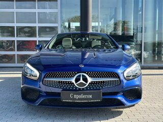 2019 Mercedes-Benz SL-Класс 400 VI (R231) Рестайлинг, синий, 8160000 рублей, вид 3