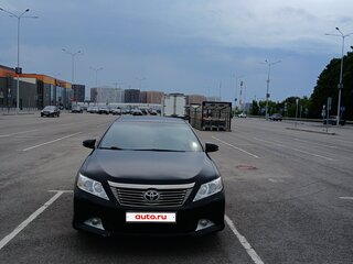 2014 Toyota Camry VII (XV50), чёрный, 1550000 рублей, вид 2
