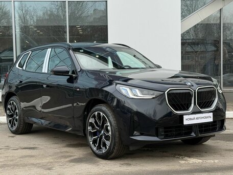 2025 BMW X3 Long 30L xDrive IV (G45/G48), чёрный, 7115000 рублей, вид 3