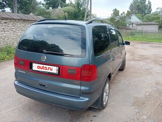 2003 Volkswagen Sharan I Рестайлинг, синий, 520000 рублей, вид 2