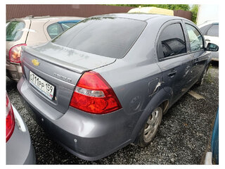 2011 Chevrolet Aveo I Рестайлинг, серый, 200000 рублей, вид 4
