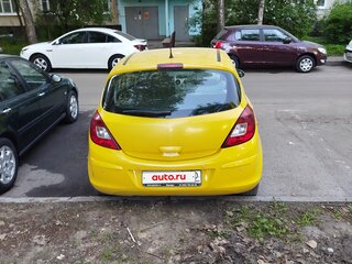 2007 Opel Corsa D, жёлтый, 400000 рублей, вид 3