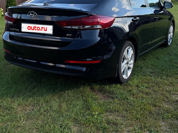 2017 Hyundai Elantra VI (AD), чёрный - вид 17
