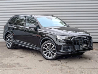 2023 Audi Q7 45 TFSI II (4M) Рестайлинг, чёрный, 7550000 рублей, вид 3