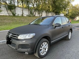 2012 Volkswagen Touareg II, чёрный, 2101000 рублей, вид 2