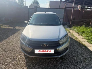 2018 Lada (ВАЗ) Granta I Рестайлинг, серебристый, 350000 рублей, вид 2