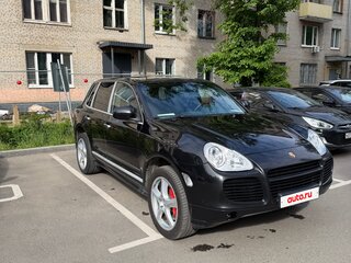 2006 Porsche Cayenne Turbo S I (955), чёрный, 1650000 рублей, вид 5