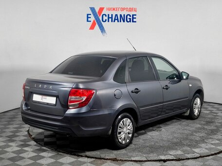 2021 Lada (ВАЗ) Granta I Рестайлинг, серый, 609000 рублей, вид 5