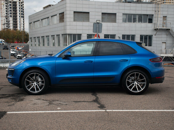 2017 Porsche Macan S I, синий - вид 7