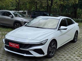 2023 Hyundai Elantra N Line VII (CN7) Рестайлинг, белый, 1365666 рублей, вид 3