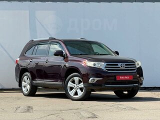 2013 Toyota Highlander II (XU40) Рестайлинг, красный, 2290000 рублей, вид 4