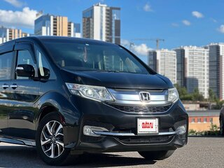 2015 Honda Stepwgn Spada V, чёрный, 1850000 рублей, вид 4