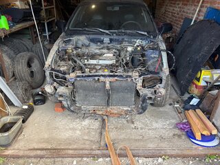 1997 Mitsubishi Carisma I, синий, 30000 рублей, вид 5