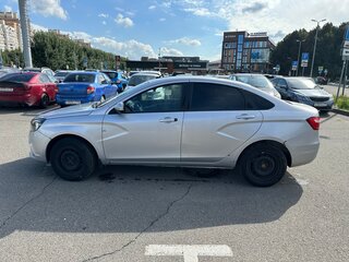 2015 Lada (ВАЗ) Vesta I, серебристый, 470000 рублей, вид 4